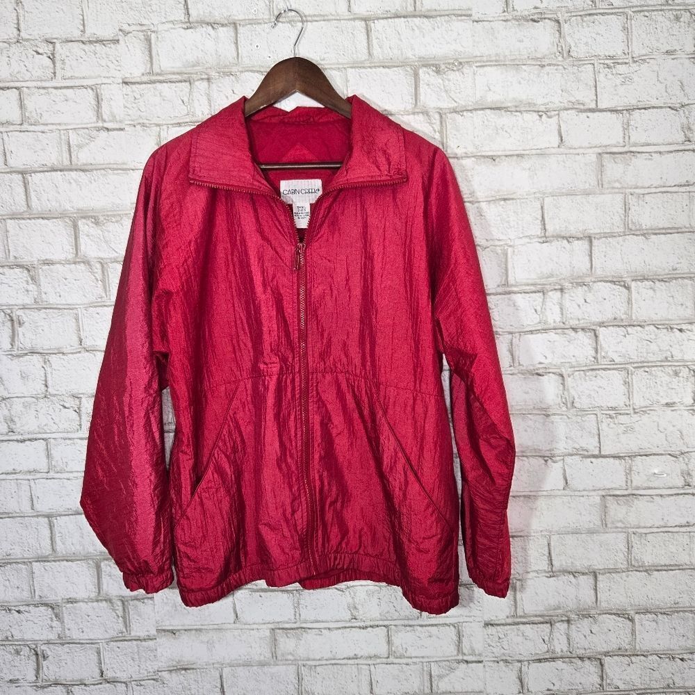Cabin Creek vintage nylon windbreaker - Picture 3 of 13
